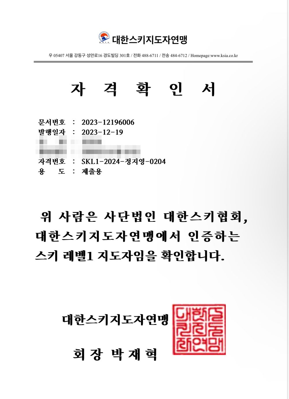 스키 레벨1